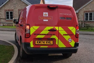 Isle of Wight Residents Puzzled by Welsh Royal Mail Van