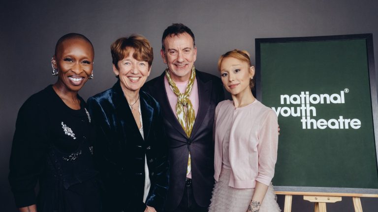 ‘Wicked’ Stars Erivo and Grande Make Surprise Visit to National Youth Theatre