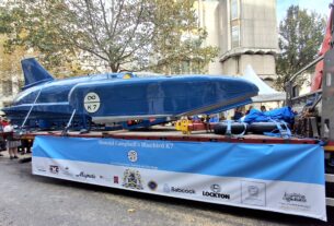 Donald Campbell’s Legendary Bluebird K7 Stars in Lord Mayor’s Show