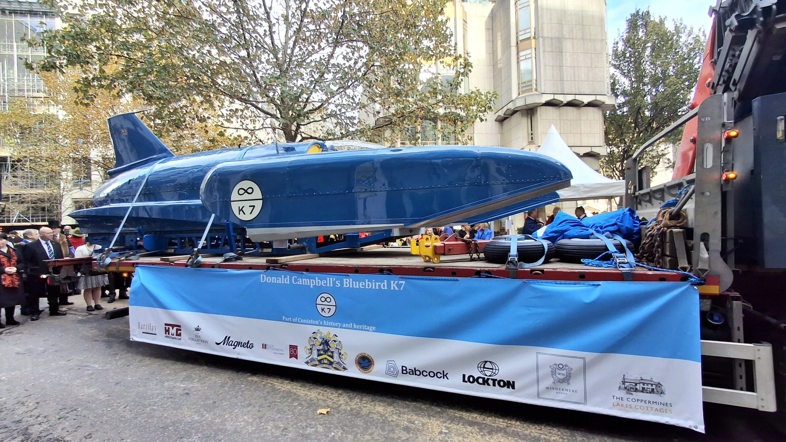 Donald Campbell’s Legendary Bluebird K7 Stars in Lord Mayor’s Show